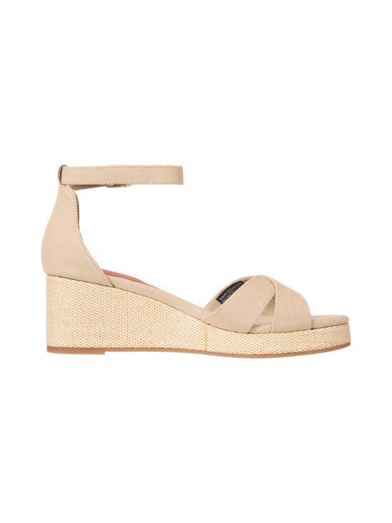 Tommy Hilfiger - Flag Criss-Cross Mid Wedge Espadrille -kiilakorkosandaalit - ACC HORSERADISH - photo 2 Tommy Hilfiger - Flag Criss-Cross Mid Wedge Espadrille -kiilakorkosandaalit - ACC HORSERADISH | Stockmann - photo 2