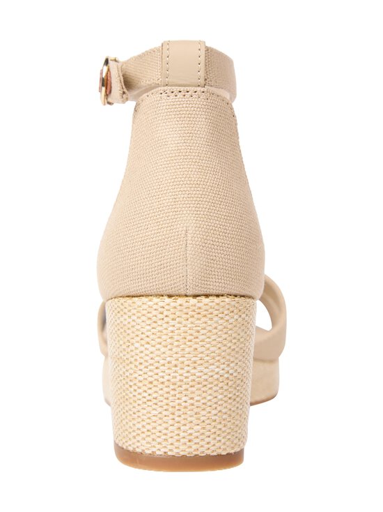 Tommy Hilfiger - Flag Criss-Cross Mid Wedge Espadrille -kiilakorkosandaalit - ACC HORSERADISH - photo 5 Tommy Hilfiger - Flag Criss-Cross Mid Wedge Espadrille -kiilakorkosandaalit - ACC HORSERADISH | Stockmann - photo 5