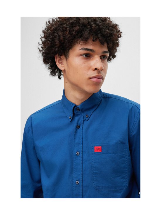 HUGO - Evito Oxford Slim Fit -kauluspaita - 417 NAVY | Stockmann - photo 4