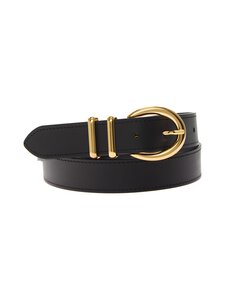Andiata - Carynia-nahkavyö - BLACK, GOLDEN DETAILS | Stockmann