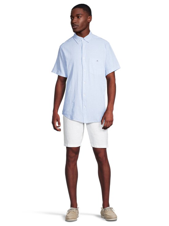 GANT - Regular Cotton Linen krekls ar apkakli - 450 SKY BLUE | Stockmann - photo 2