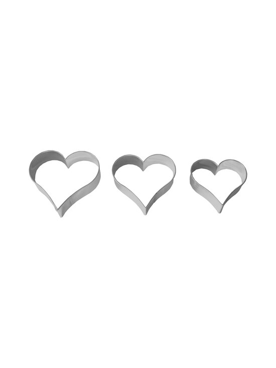 Birkmann - Heart cepumu formiņas 3 gab. - STEEL | Stockmann - photo 1