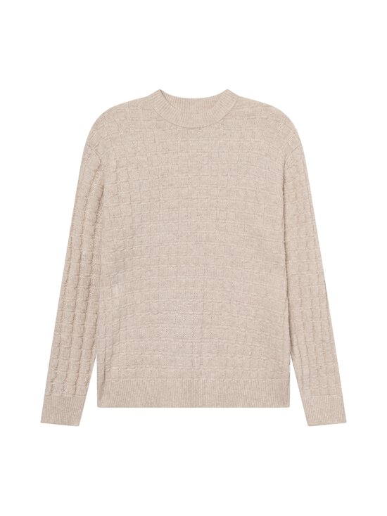 Les Deux - Gustav Squared džemperis - 836 LIGHT SAND MELANGE | Stockmann - photo 1