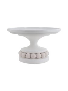 Aarikka - Mamselli- jalallinen tarjoilulautanen - U008 WHITE | Stockmann