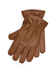 Polo Ralph Lauren - Full Grain -nahkakäsineet - CARAMEL | Stockmann