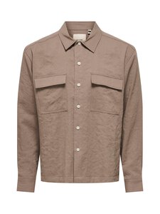 Only & Sons - OnsTrake Loose Fit krekls ar apkakli - FOSSIL | Stockmann