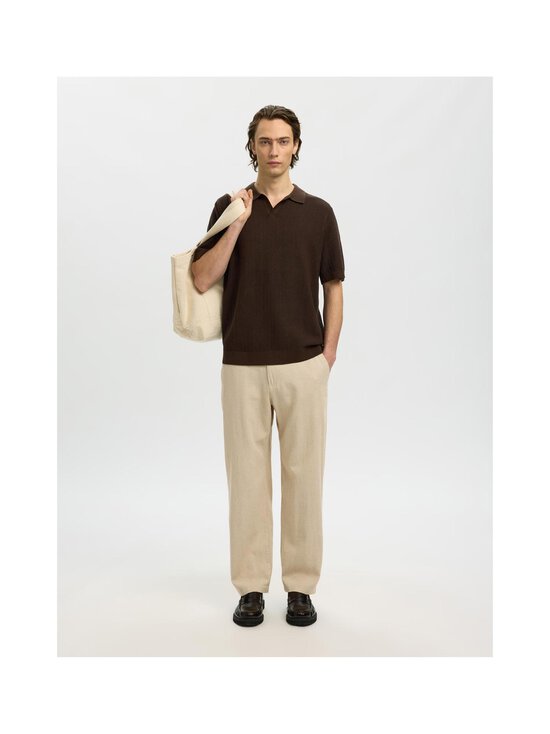 Selected - Brody Loose Linen Blend -housut - INCENSE | Stockmann - photo 3