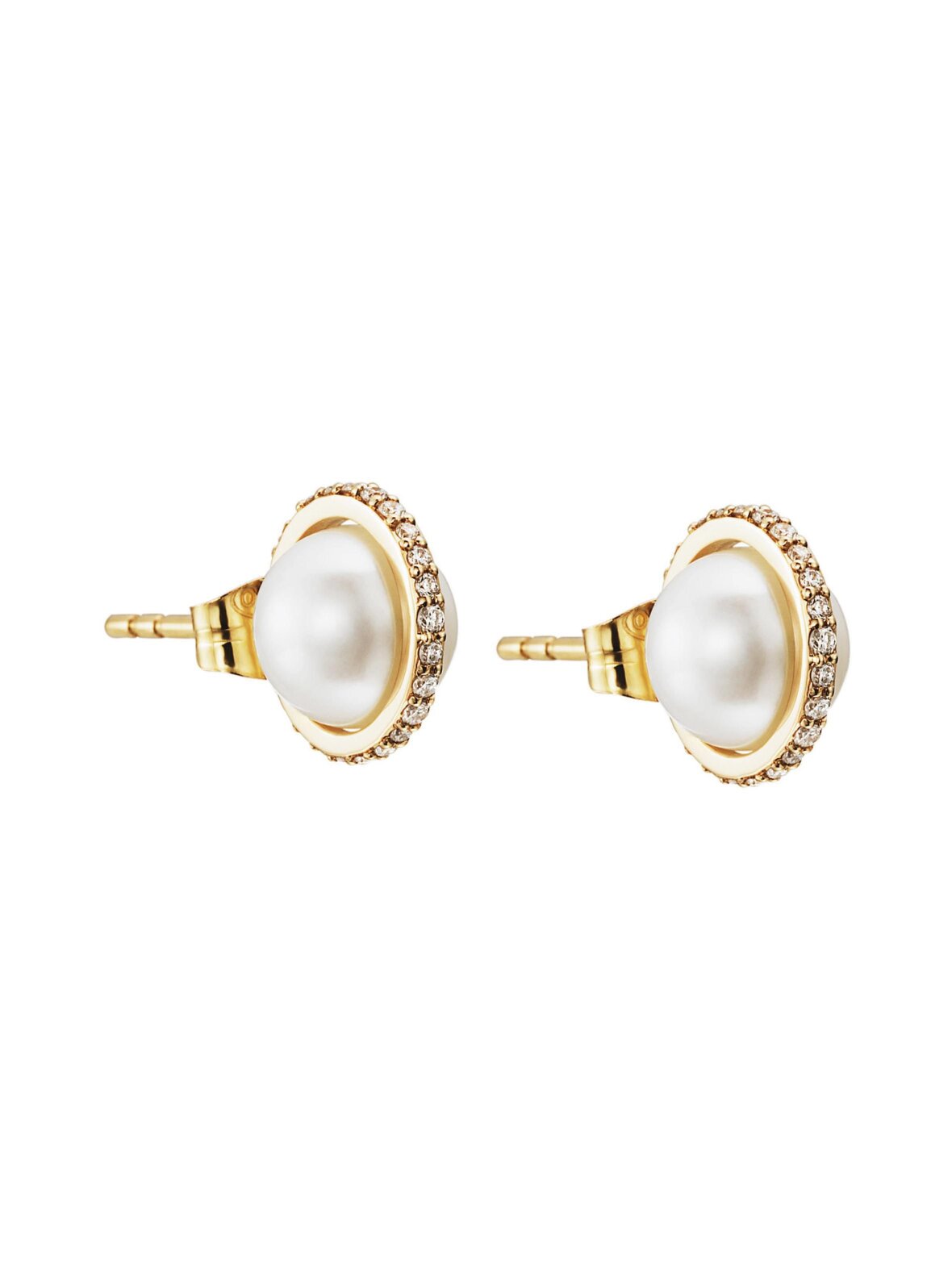 Day Pearl & Stars -kultakorvakorut