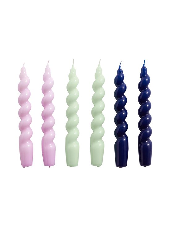 Candle Spiral -kynttilä 6 kpl