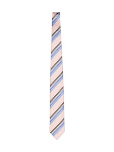 Stockholm Kravatt - Tie Digonal Stripe zīda kaklasaite- Stockholm Kravatt - M24F ROSE | Stockmann