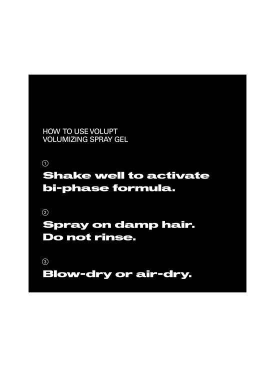 Sebastian - Volupt Volumizing Spray Gel izsmidzināma matu želeja - NOCOL | Stockmann - photo 6