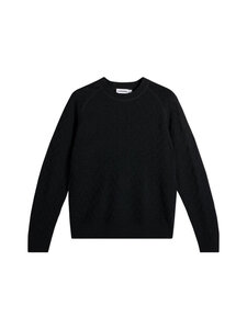 J.Lindeberg - Kudum Colton - W127 BRIDGE STACK JACQUARD BLACK L | Stockmann