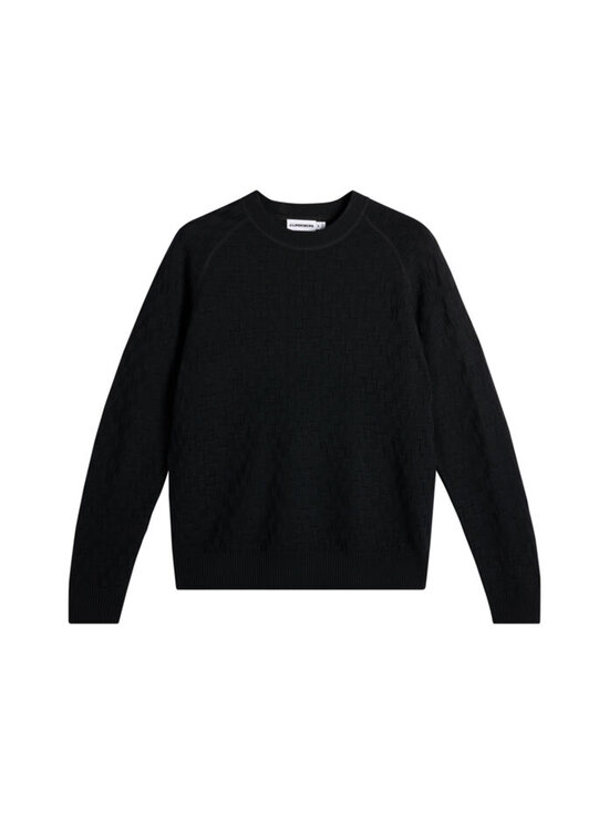 J.Lindeberg - Kudum Colton - W127 BRIDGE STACK JACQUARD BLACK L | Stockmann - photo 1