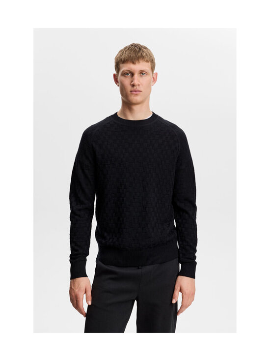 J.Lindeberg - Kudum Colton - W127 BRIDGE STACK JACQUARD BLACK L | Stockmann - photo 2