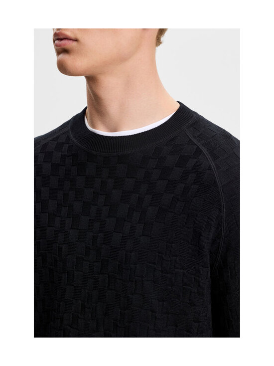 J.Lindeberg - Kudum Colton - W127 BRIDGE STACK JACQUARD BLACK L | Stockmann - photo 4