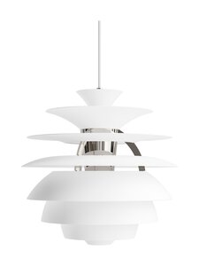 Louis Poulsen - PH Snowball -riippuvalaisin - SOFT WHITE/HIGH LUSTRE CHROME PLATED | Stockmann