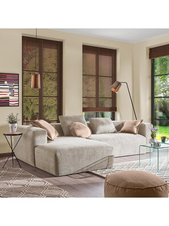 Kave Home - Blok-divaanisohva beige L 300 cm/vasen - BEIGE | Stockmann - photo 6