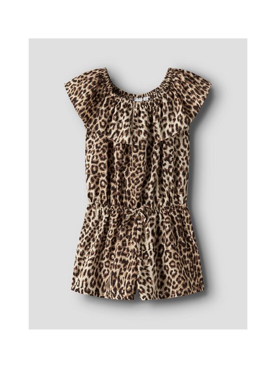 Name It - Kombinesoon NkfVinaya Playsuit - BLACK AOP:LEOPARD AOP - photo 4 Name It - Kombinesoon NkfVinaya Playsuit - BLACK AOP:LEOPARD AOP | Stockmann - photo 4