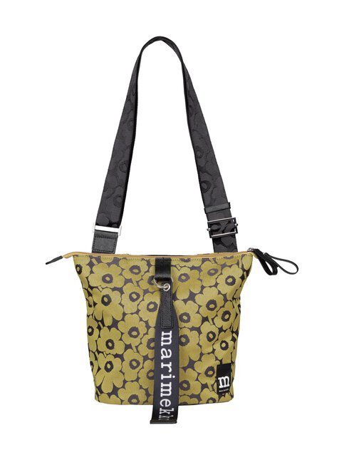 920 YELLOW, BLACK Marimekko Carry All Unikko -olkalaukku |One size