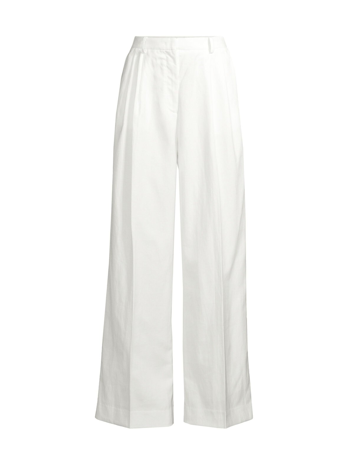 Linen Mix Relaxed Straight -housut