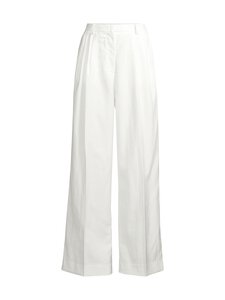 Tommy Hilfiger - Linen Mix Relaxed Straight -housut - Z00 IVORY PETAL Tommy Hilfiger - Linen Mix Relaxed Straight -housut - Z00 IVORY PETAL | Stockmann