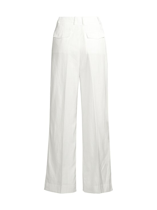 Tommy Hilfiger - Linen Mix Relaxed Straight -housut - Z00 IVORY PETAL | Stockmann - photo 2