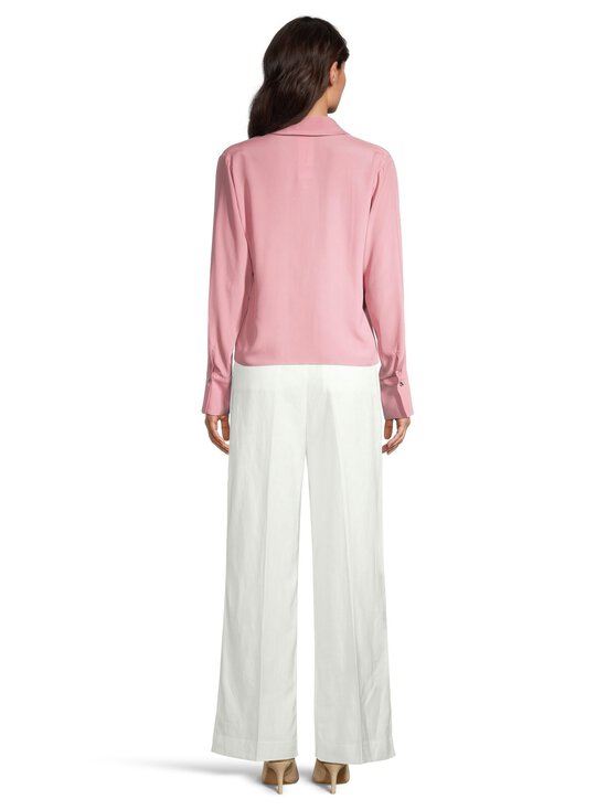 Tommy Hilfiger - Linen Mix Relaxed Straight -housut - Z00 IVORY PETAL | Stockmann - photo 4