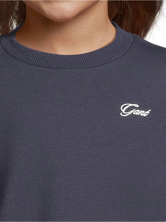 GANT - Script Jersey -collegemekko - 433 EVENING BLUE | Stockmann - photo 4