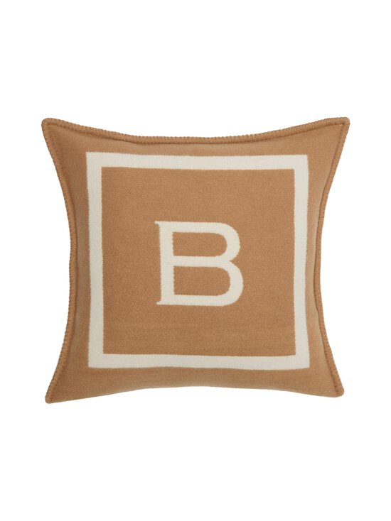 Balmuir - B-logo- tyynynpäällinen villa-kashmirista 50 x 50 cm - 813 CAMEL/IVORY - photo 1 Balmuir - B-logo- tyynynpäällinen villa-kashmirista 50 x 50 cm - 813 CAMEL/IVORY | Stockmann - photo 1