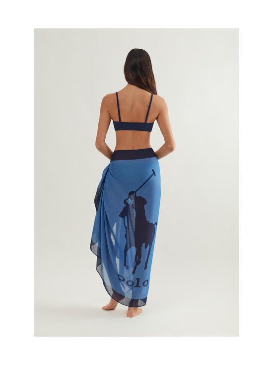 Polo Ralph Lauren - Rannaseelik Pony Long Pareo - PWL PERIWINKLE/NAVY BLUE | Stockmann - photo 3