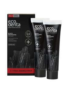 Ecodenta - Black Whitening -hammastahna 2 x 100 ml | Stockmann