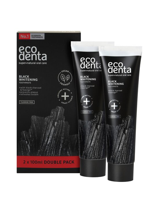Ecodenta - Black Whitening -hammastahna 2 x 100 ml - NOCOL | Stockmann - photo 1