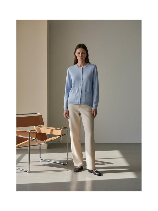 ESSENTIALS by Stockmann - Malory kardiganjaka - LT.BLUE | Stockmann - photo 5
