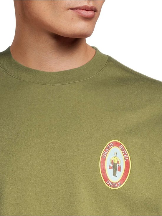Drôle de Monsieur - T-särk Le Tshirt Groom - LIGHT KAKI | Stockmann - photo 4