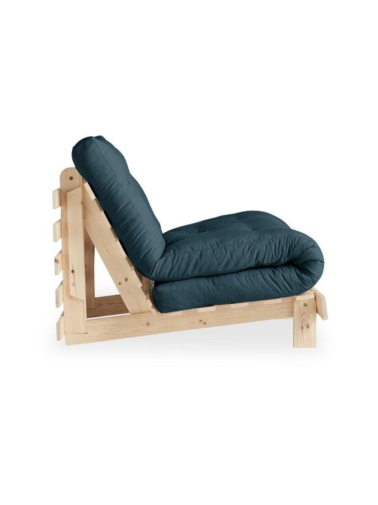 Karup - Roots-futonnojatuoli petrol blue/mänty - BLUE | Stockmann - photo 5