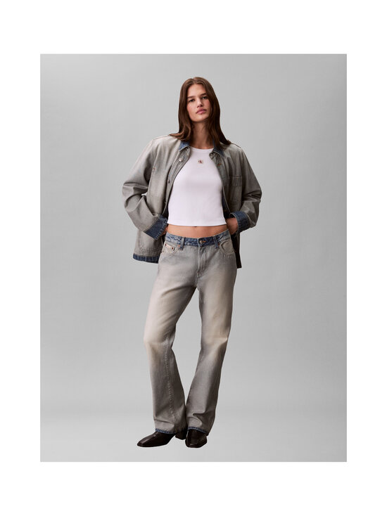 Calvin Klein Jeans - Baby Rib t-paita - YAA BRIGHT WHITE | Stockmann - photo 2