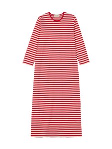 Marimekko - Öösärk Katju Tasaraita - 899 RED, OFF WHITE | Stockmann