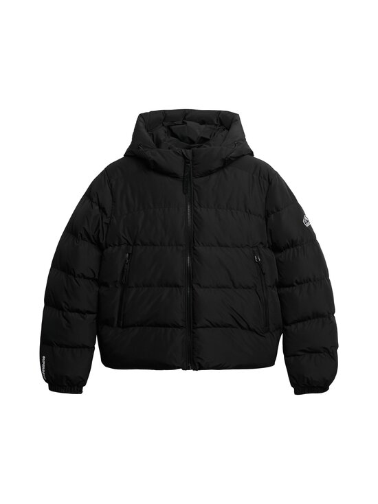 Superdry - Hooded Sports stepēta jaka - 02A BLACK - photo 1 Superdry - Hooded Sports stepēta jaka - 02A BLACK | Stockmann - photo 1