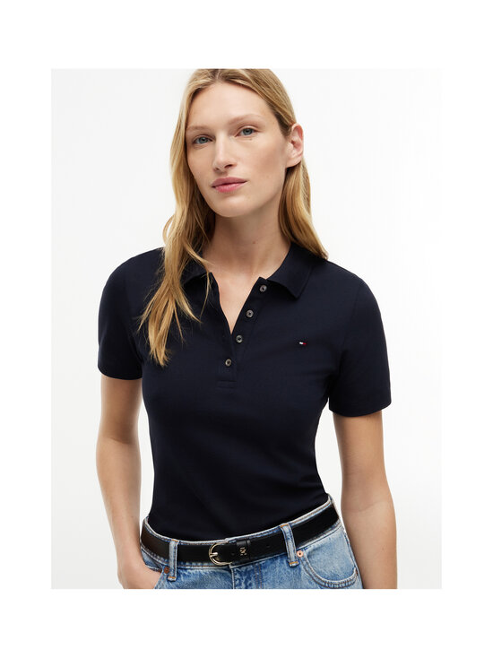 Tommy Hilfiger - Slim-pikeepaita - DW5 NAVY BLUE | Stockmann - photo 5