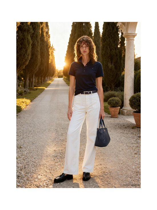 Tommy Hilfiger - Slim-pikeepaita - DW5 NAVY BLUE | Stockmann - photo 6
