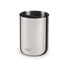 Joseph Joseph - EasyStore™ Luxe -hammasharjateline 9 x 9 x 11.7 cm - STAINLESS STEEL | Stockmann