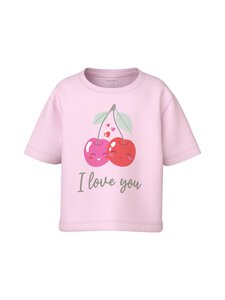 Name It - NmfVilinse Regular t-krekls - CRADLE PINK PRINT:CHERRY LOVE | Stockmann