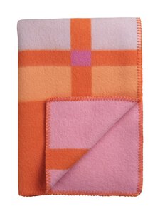 Røros Tweed - City vilnas pleds 135 x 200 cm - ORANGE | Stockmann