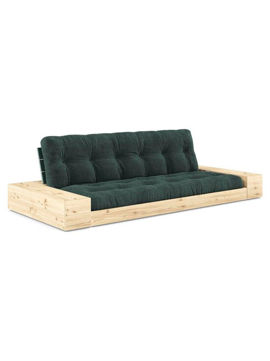 Karup - Base-futonsohva laatikoilla Corduroy-kangas seaweed/vihreä L 244 cm - BLUE | Stockmann - photo 1