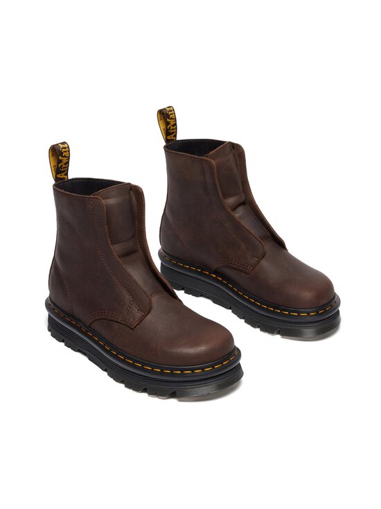 Dr. Martens - Zebzag Laceless ādas puszābaki - DARK BROWN - photo 3 Dr. Martens - Zebzag Laceless ādas puszābaki - DARK BROWN | Stockmann - photo 3