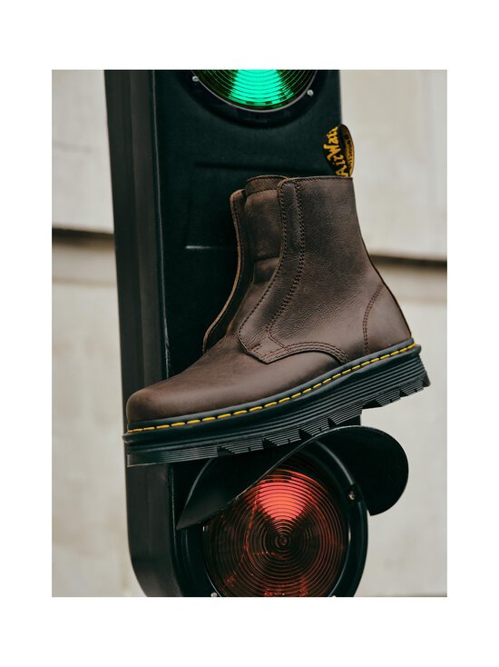 Dr. Martens - Zebzag Laceless ādas puszābaki - DARK BROWN - photo 5 Dr. Martens - Zebzag Laceless ādas puszābaki - DARK BROWN | Stockmann - photo 5