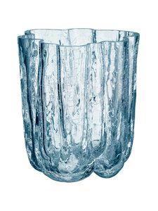 Kosta Boda - Kristallvaas Crackle 12,1 cm - CIRCULAR GLASS, FROM GREY TO GREEN | Stockmann