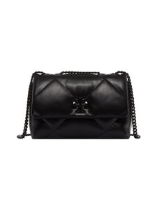Tory Burch - Kira Diamond Quilt Small Convertible -nahkalaukku - BLACK | Stockmann