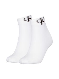 Calvin Klein - Sokid CKJ Monogram, 2 paari - 002 WHITE | Stockmann