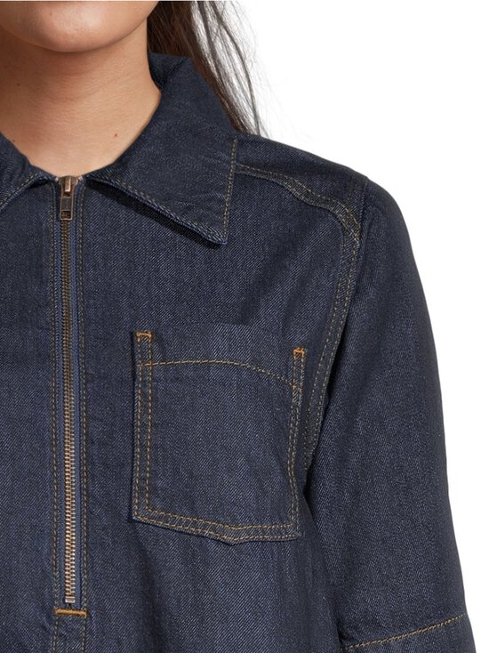 MY ESSENTIAL WARDROBE - MaloMW-pitkä mekko - 120 DARK BLUE UN-WASH | Stockmann - photo 4